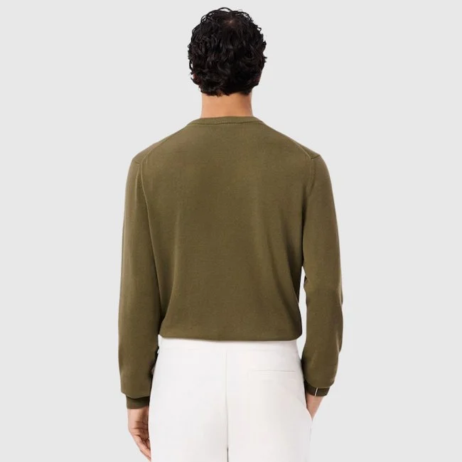 Jersey Lacoste Verde Hombre