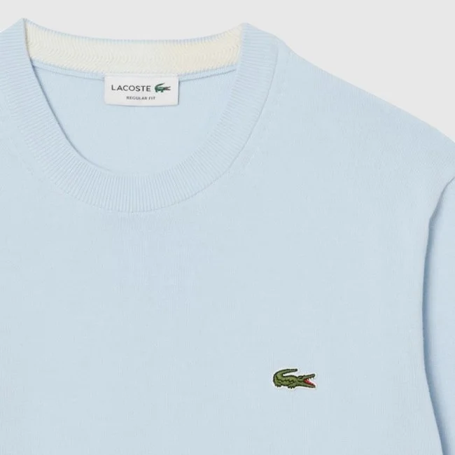 Jersey Lacoste Azul Claro Hombre