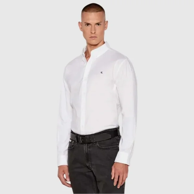 Camisa Calvin Klein Blanca Hombre