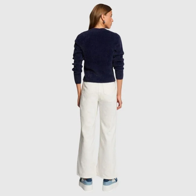 Jersey Morgan Azul Marino Mujer