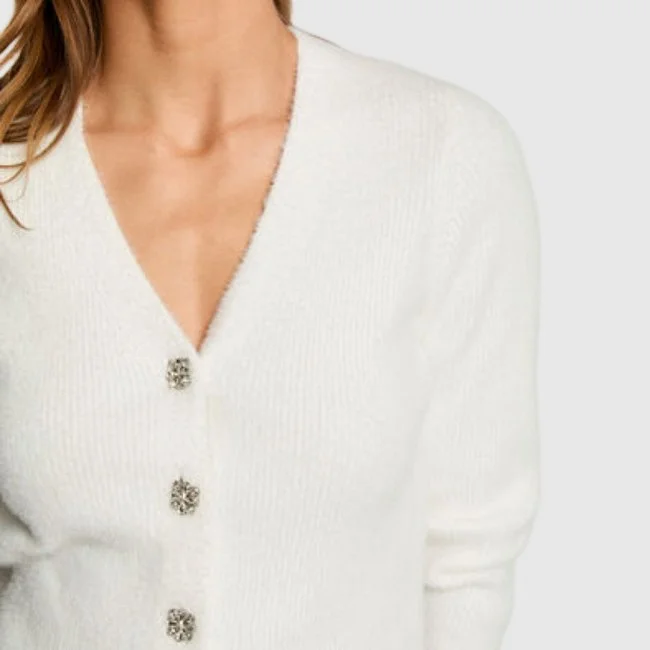 Jersey Morgan Blanco Mujer