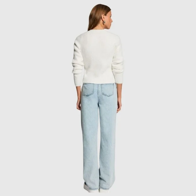 Jersey Morgan Blanco Mujer