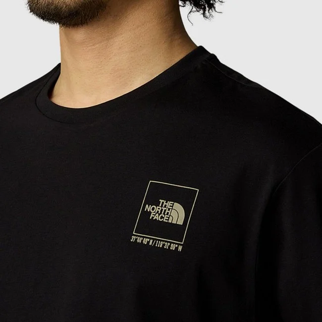 Camiseta The North Face Negra Hombre