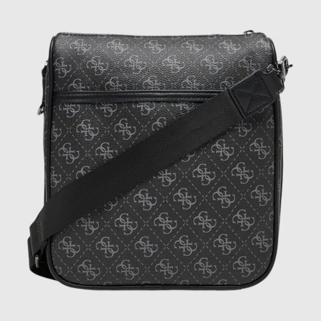 Bandolera Guess Negra Hombre