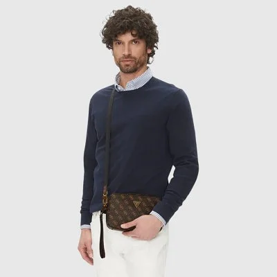 Bandolera Guess Marrón Hombre 2