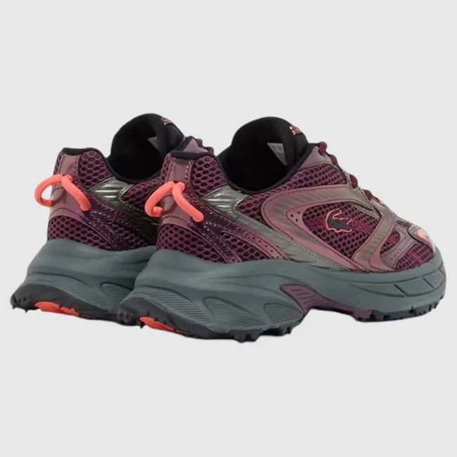 Zapatillas Lacoste Moradas y Grises...