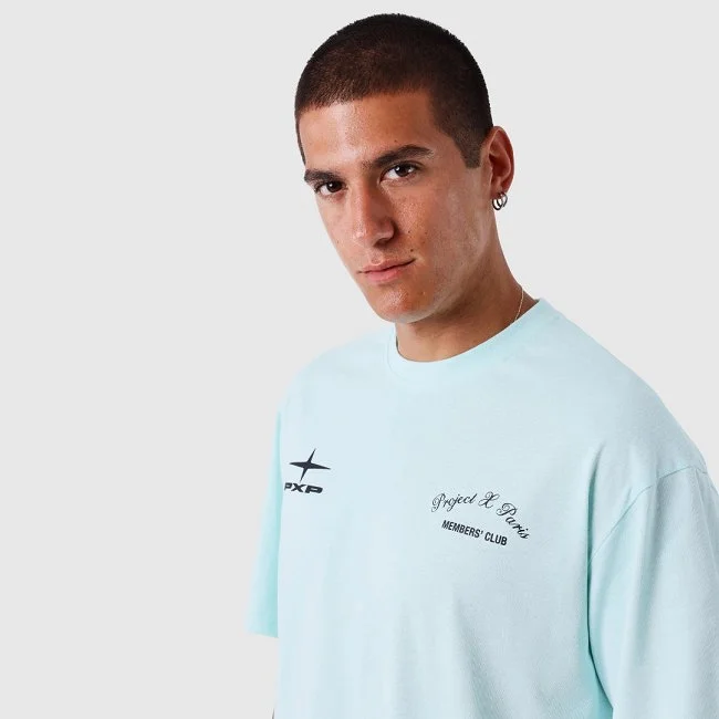 Camiseta Project x Paris Azul Hombre