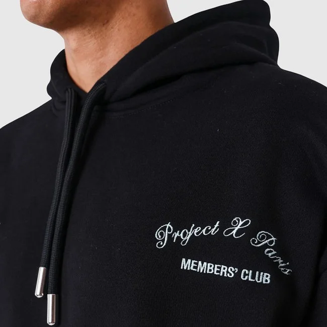 Sudadera Project x Paris Negra Hombre