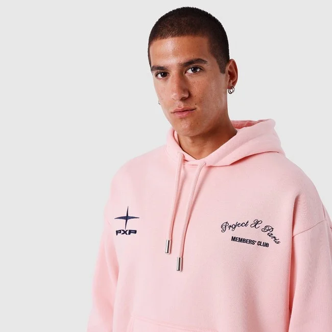 Sudadera Project x Paris Rosa Hombre