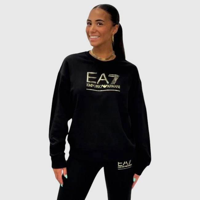 Sudadera Armani Negra Mujer