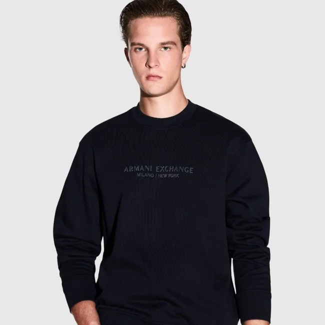 Sudadera Armani Exchange Azul Marino...