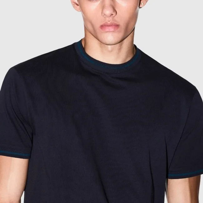 Camiseta Armani Exchange Azul Marino...