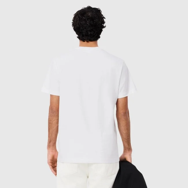Camiseta Lacoste Blanca Hombre
