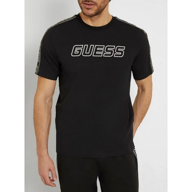 Camiseta Guess Negra Hombre
