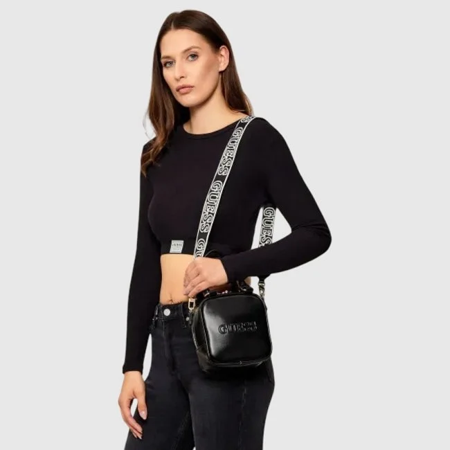 Bolso Guess Negro Mujer