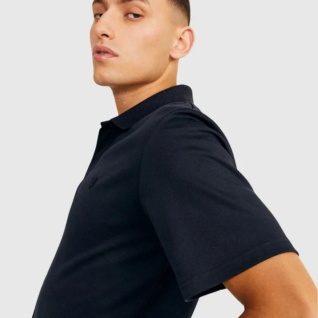 Polo Jack & Jones Azul Marino Hombre