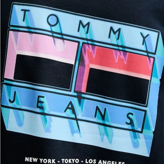 Camiseta Tommy Hilfiger Azul Marino...