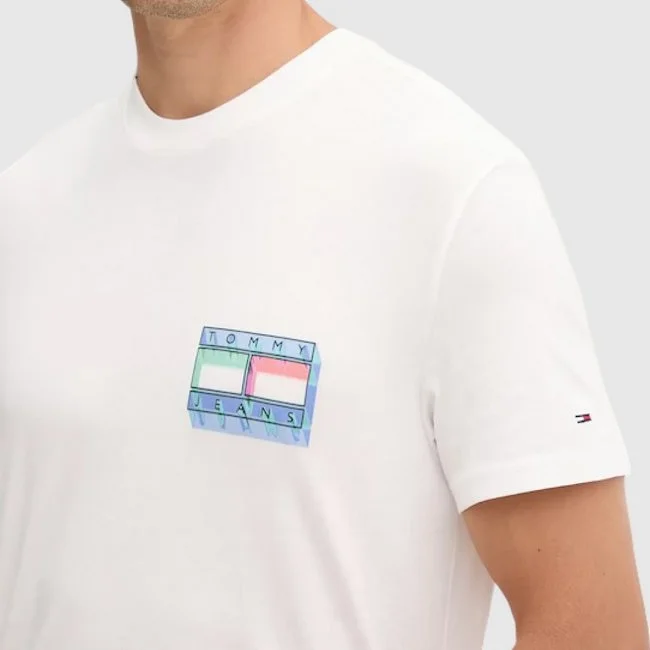 Camiseta Tommy Hilfiger Blanca Hombre