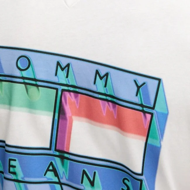 Camiseta Tommy Hilfiger Blanca Hombre