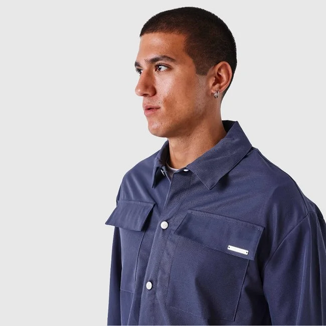 Camisa Project x Paris Azul Hombre