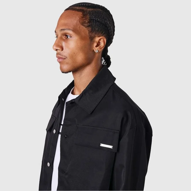 Camisa Project x Paris Negra Hombre