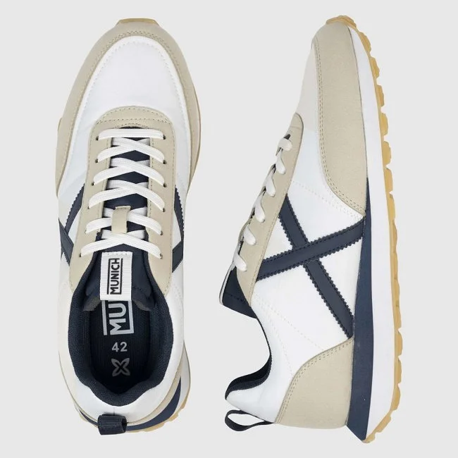 Zapatillas Munich RUSH 02 Blancas y...