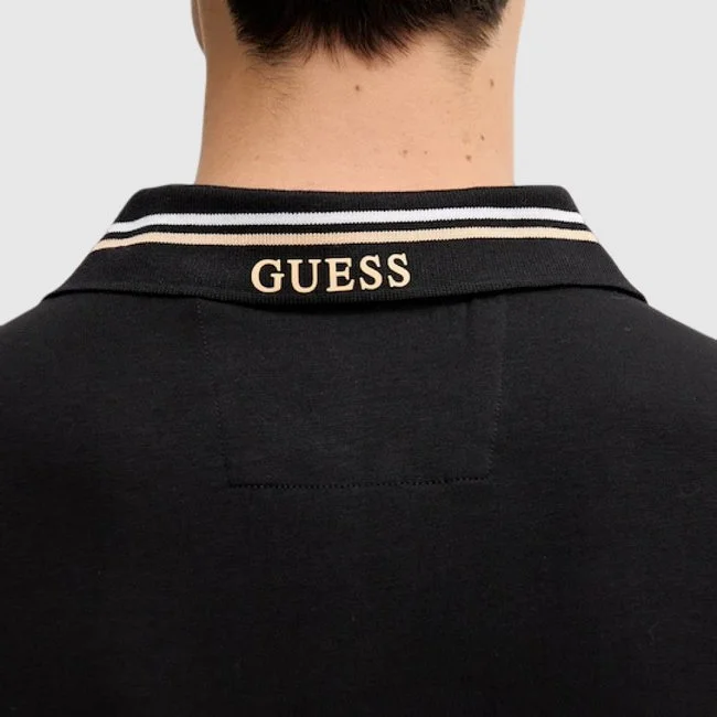 Polo Guess Negro Hombre Polo Guess Negro Hombre