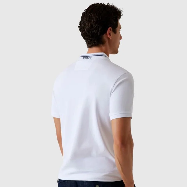 Polo Guess Blanco Hombre