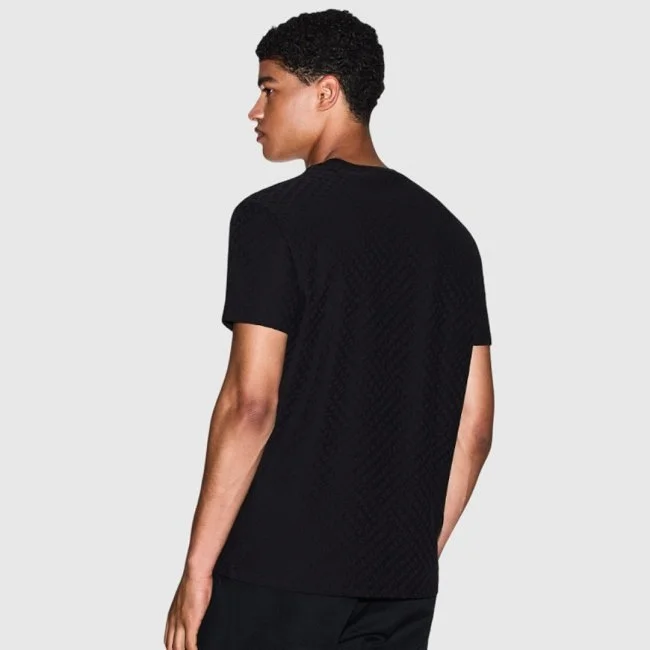 Camiseta Armani Exchange Negra Hombre