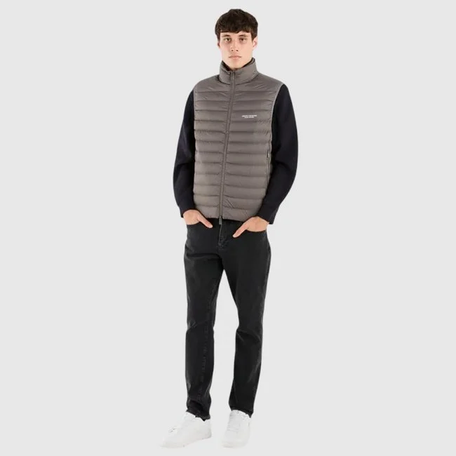 Chaleco Armani Exchange Gris Hombre