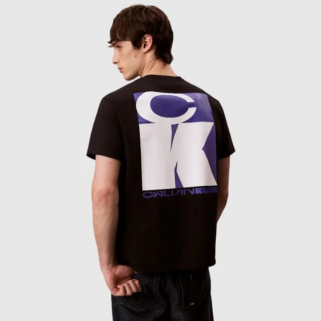 Camiseta Calvin Klein Negra Hombre