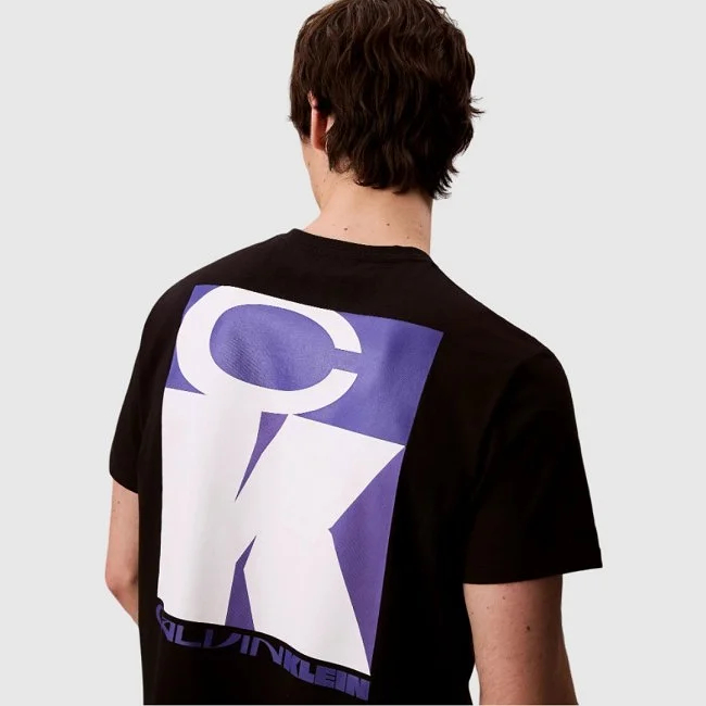 Camiseta Calvin Klein Negra Hombre