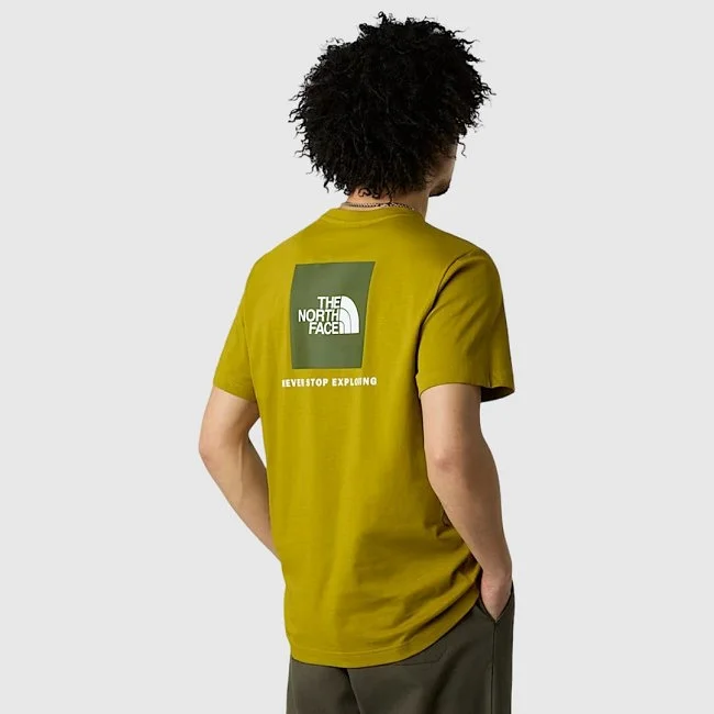 Camiseta The North Face Verde Hombre