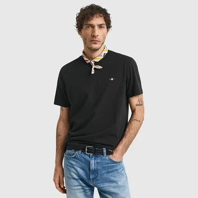 Camiseta GANT Negra Hombre