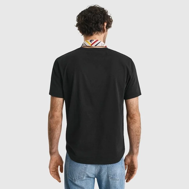 Camiseta GANT Negra Hombre Camiseta GANT Negra Hombre