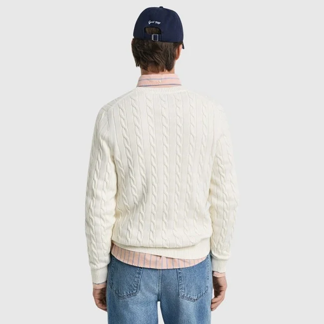 Jersey GANT Beige Hombre Jersey GANT Beige Hombre