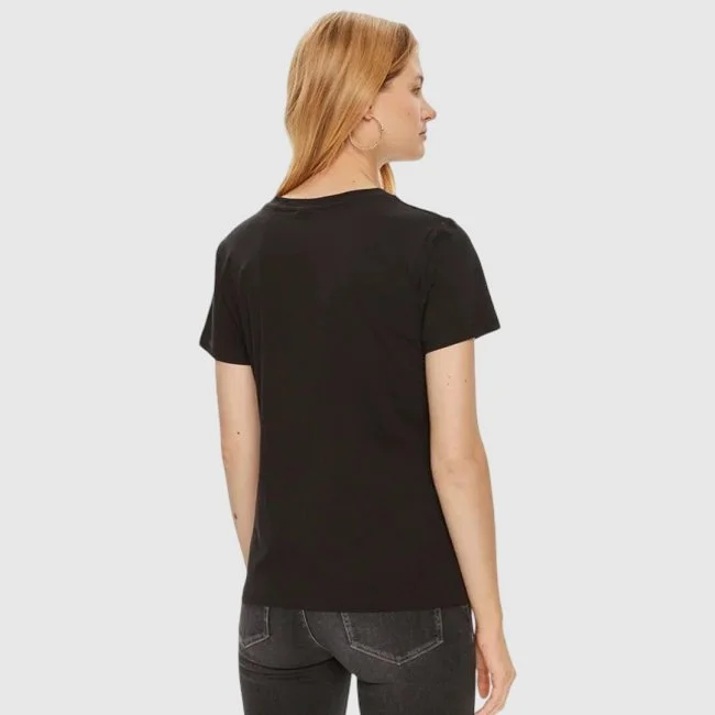 Camiseta Guess Negra Mujer