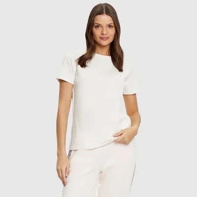 Camiseta Guess Beige Mujer