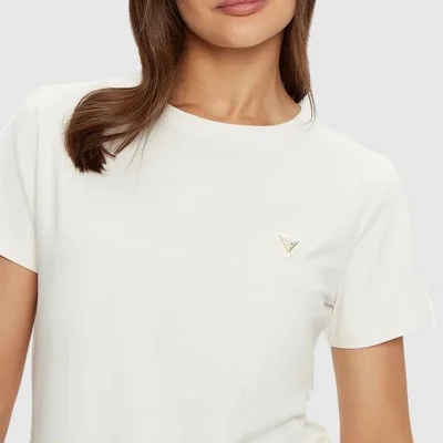 Camiseta Guess Beige Mujer 2