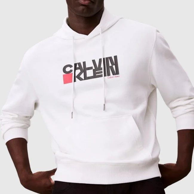 Sudadera Calvin Klein Blanca Hombre