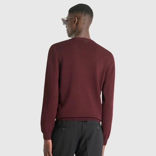 Jersey Antony Morato Burdeos Hombre