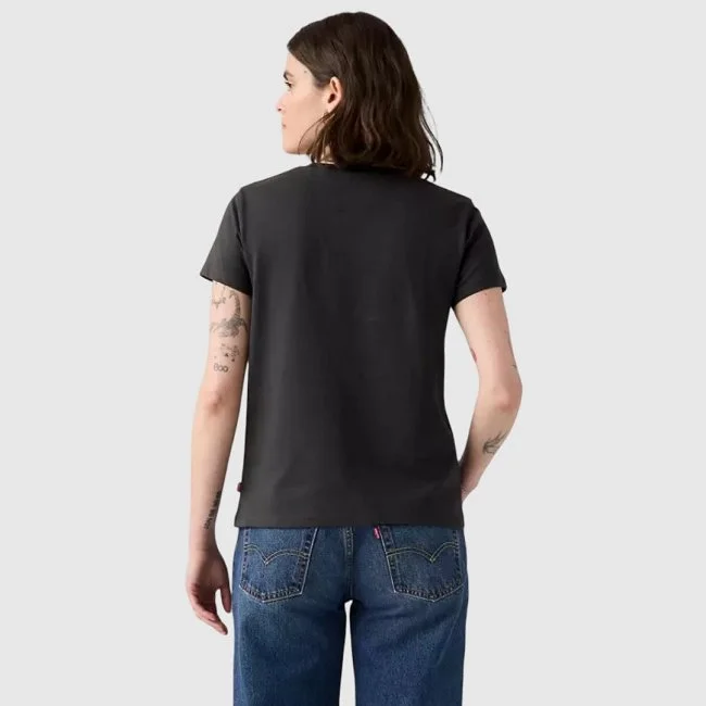 Camiseta Levi's Negra Mujer