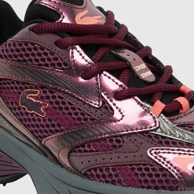 Zapatillas Lacoste Moradas y Grises...