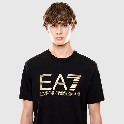 Camiseta Armani Negra Hombre 2