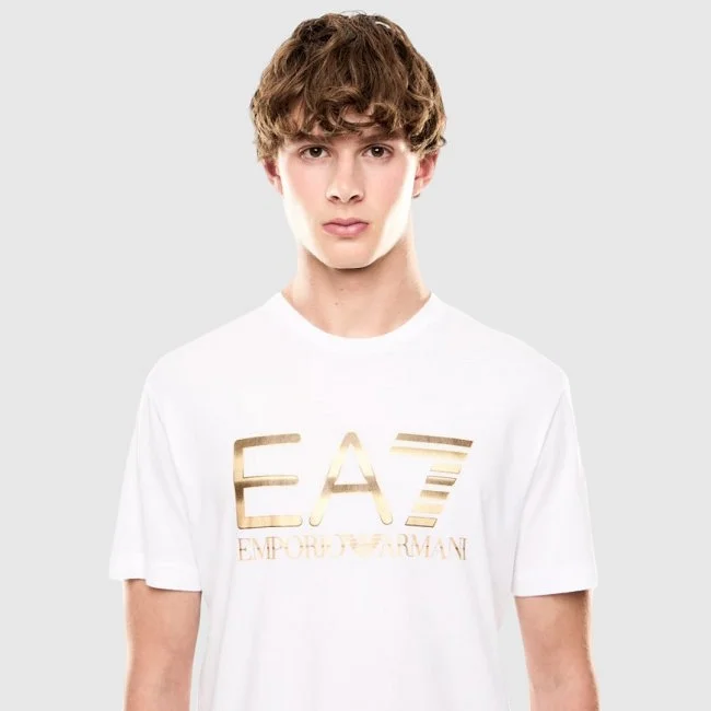 Camiseta Armani Blanca Hombre