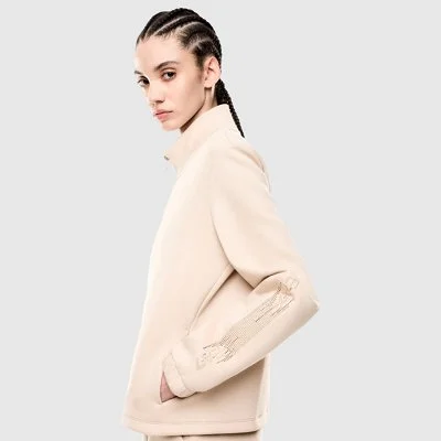 Sudadera Armani Beige Mujer 2