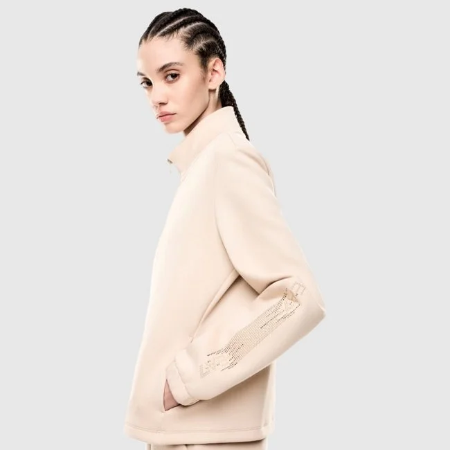 Sudadera Armani Beige Mujer