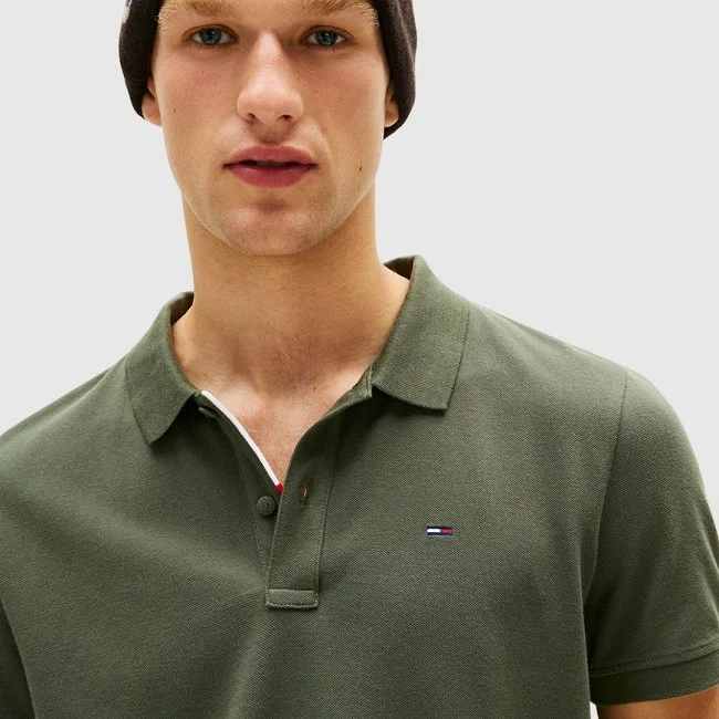 Polo Tommy Hilfiger Verde Hombre