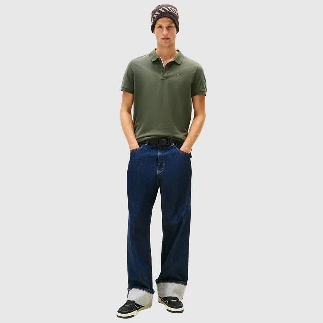 Polo Tommy Hilfiger Verde Hombre