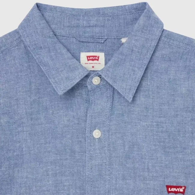 Camisa Levi's Azul Hombre